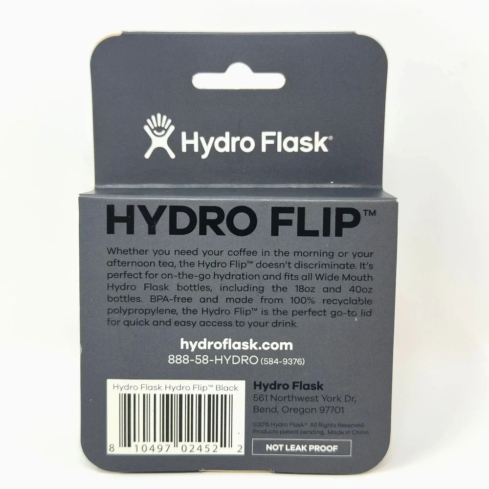 Hydro Flask Hydro Flip Lid Fits Wide Mouth Bottles Replacement BPA Free NEW